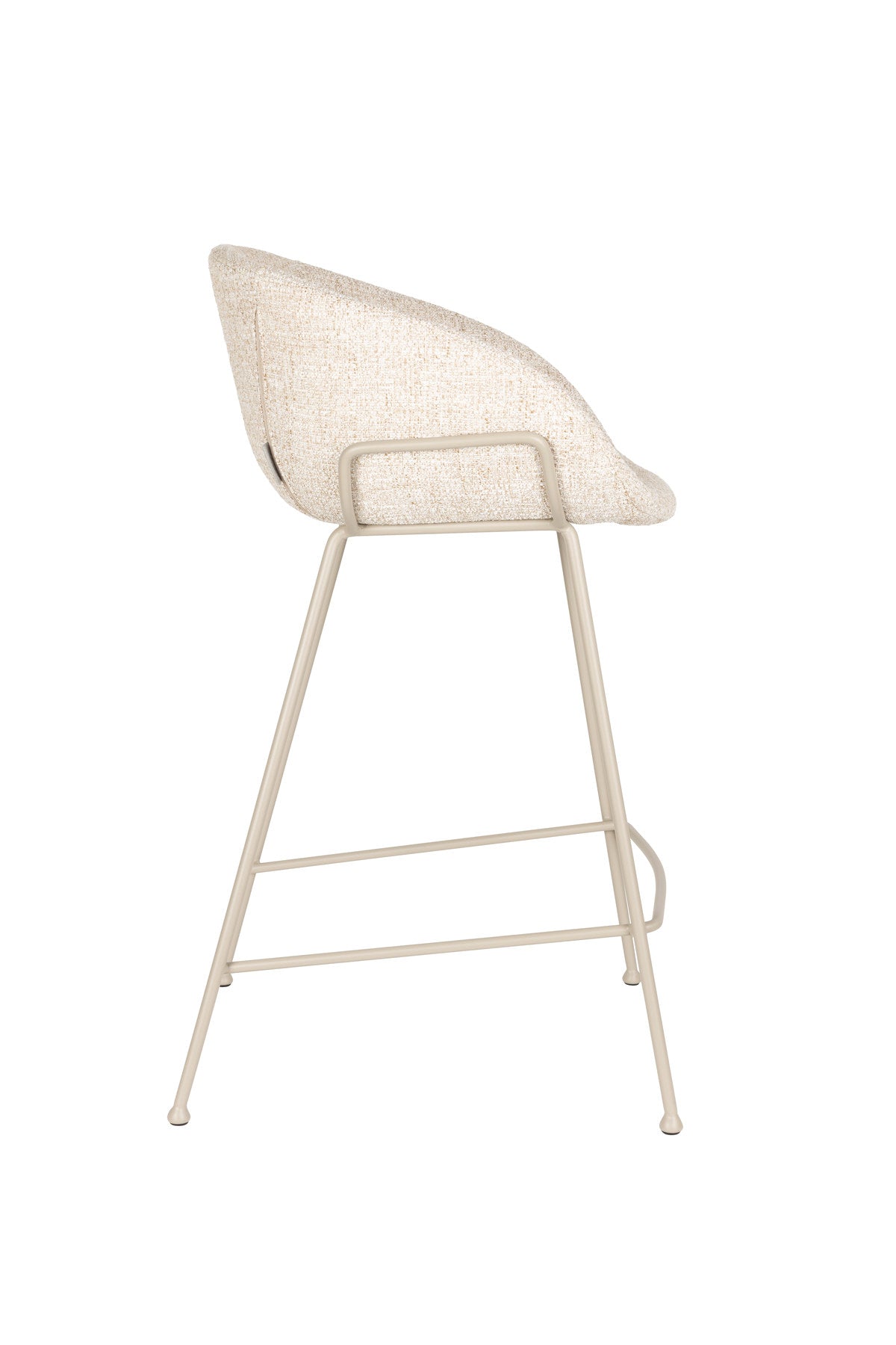 Barhocker Feston in beige präsentiert im Onlineshop von KAQTU Design AG. Barstuhl ist von Zuiver
