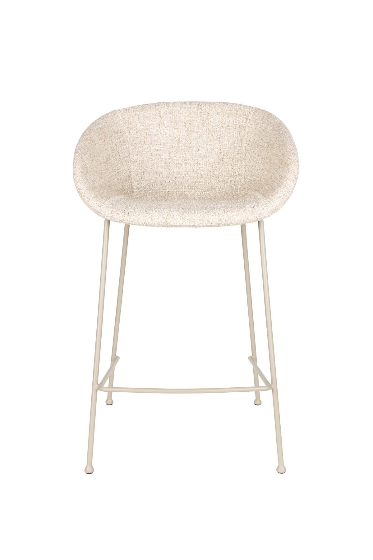 Barhocker Feston in Beige präsentiert im Onlineshop von KAQTU Design AG. Barstuhl ist von Zuiver