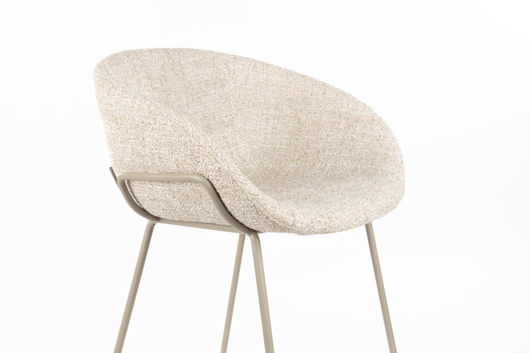 Barhocker Feston in Beige präsentiert im Onlineshop von KAQTU Design AG. Barstuhl ist von Zuiver
