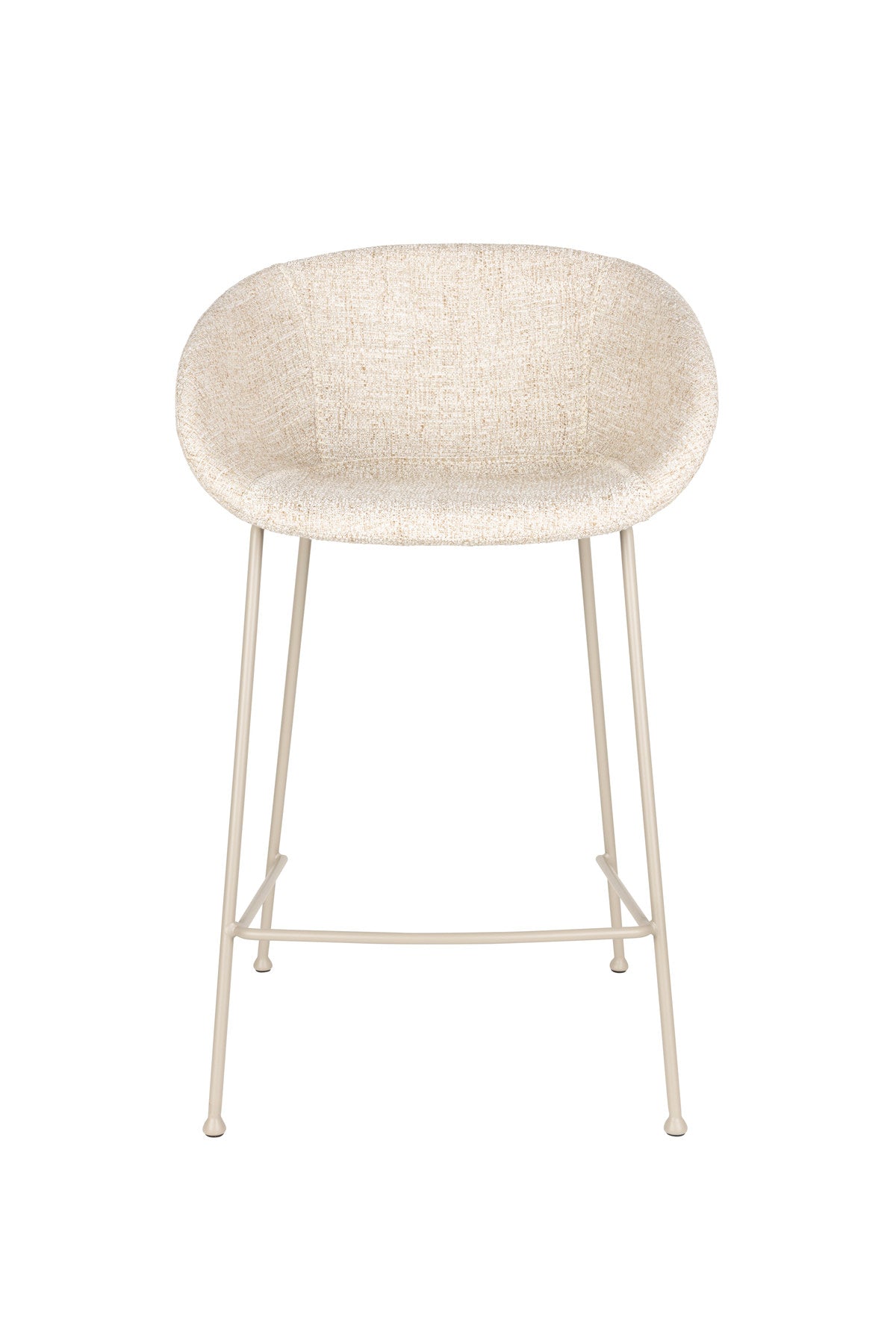 Barhocker Feston in beige präsentiert im Onlineshop von KAQTU Design AG. Barstuhl ist von Zuiver