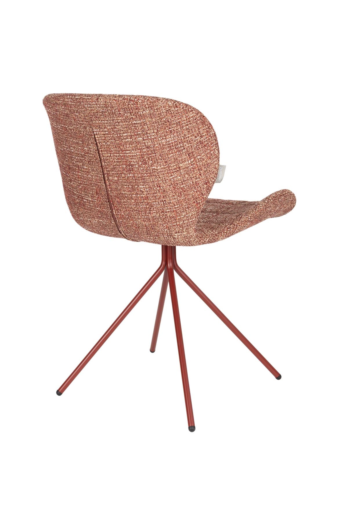 Stuhl Omg in Rot präsentiert im Onlineshop von KAQTU Design AG. Stuhl ist von Zuiver