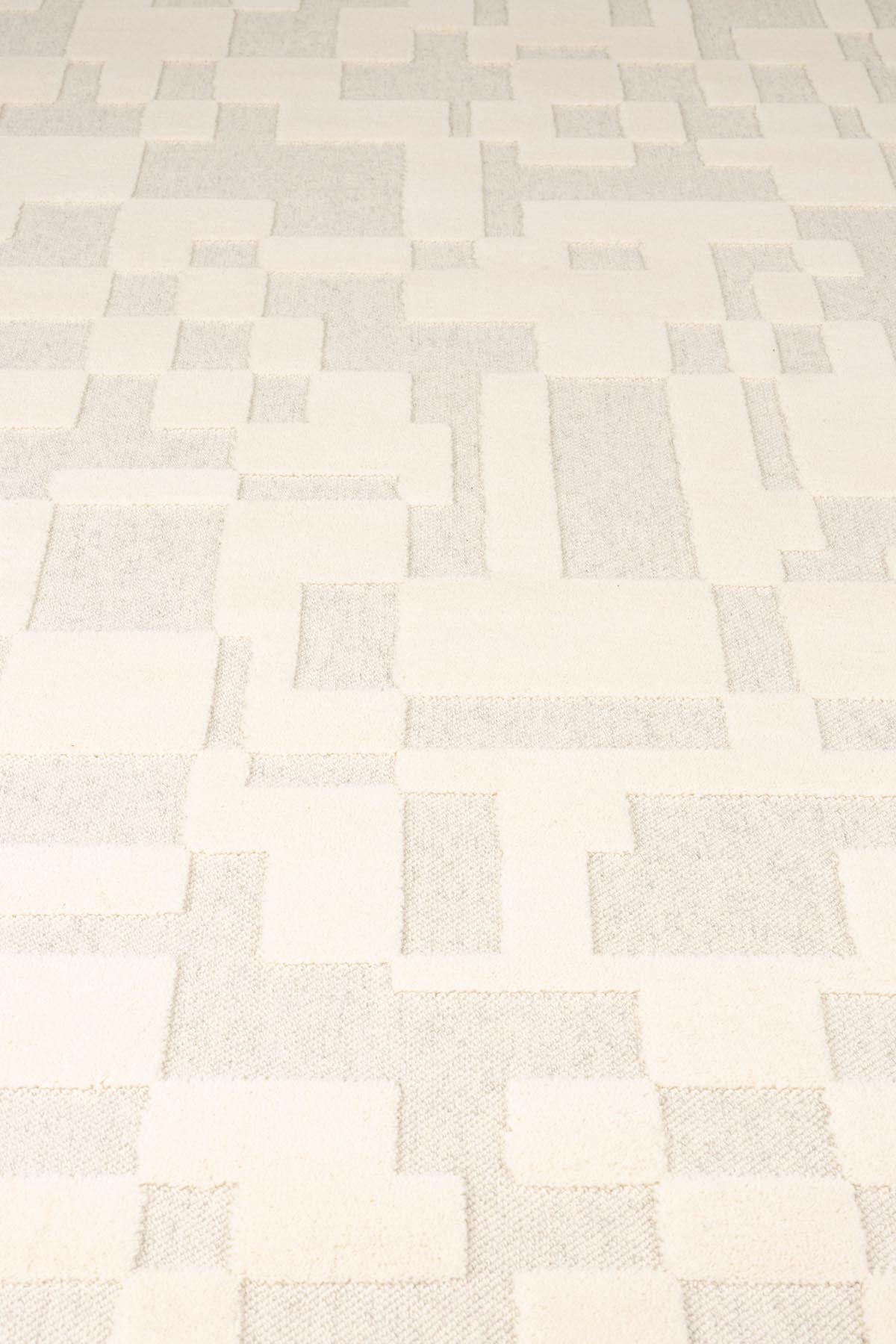 Teppich Bricks 160x230 in Grau präsentiert im Onlineshop von KAQTU Design AG. Teppich ist von Zuiver