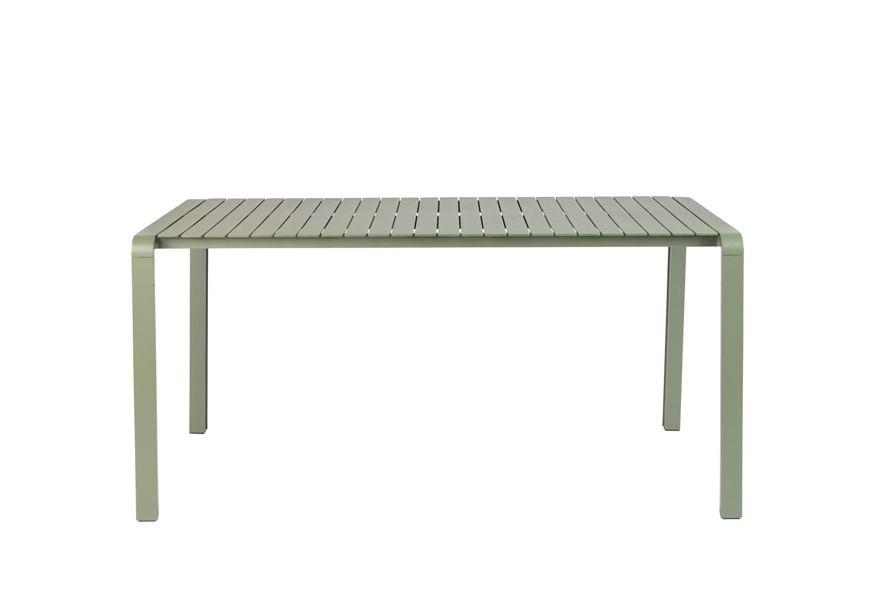 Gartentisch Vondel 168.5 + 2 Stühle + Bank Vondel Grün in Grün präsentiert im Onlineshop von KAQTU Design AG. Gartentischset ist von Zuiver