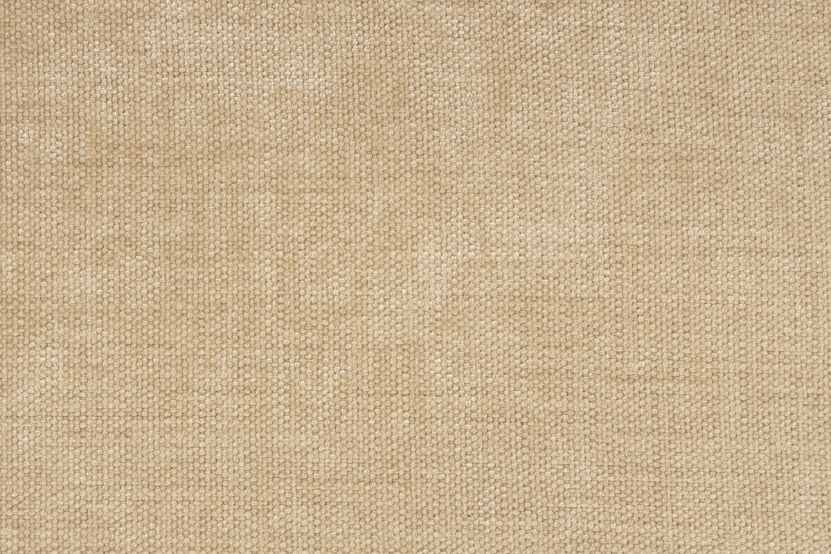 Gepolsterter Hocker Summer Sand von Zuiver in Natur, Sitzfläche aus Acetat und Polyester mit PU-Schaum-Polsterung, für den Innenbereich.