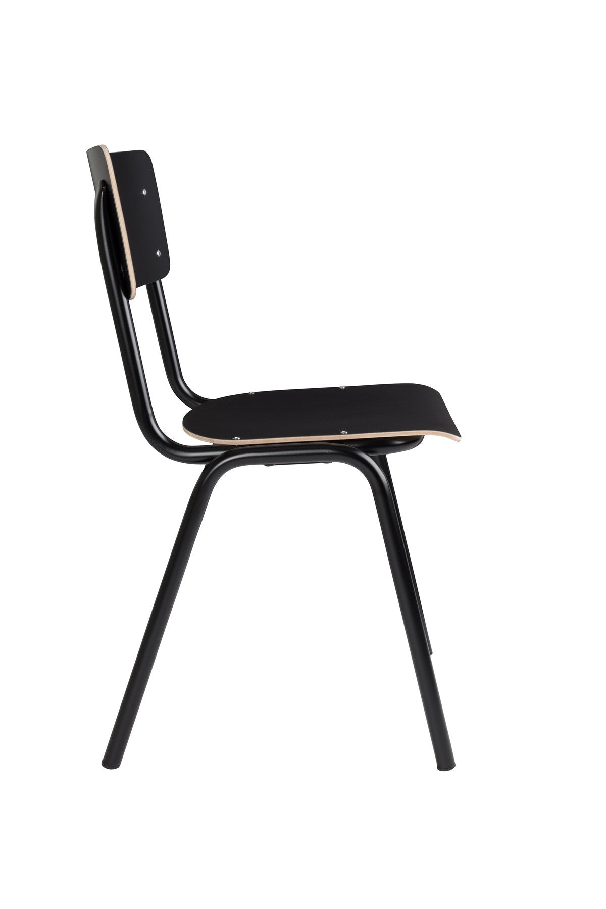 Stuhl Back to School HPL in Schwarz präsentiert im Onlineshop von KAQTU Design AG. Stuhl ist von Zuiver