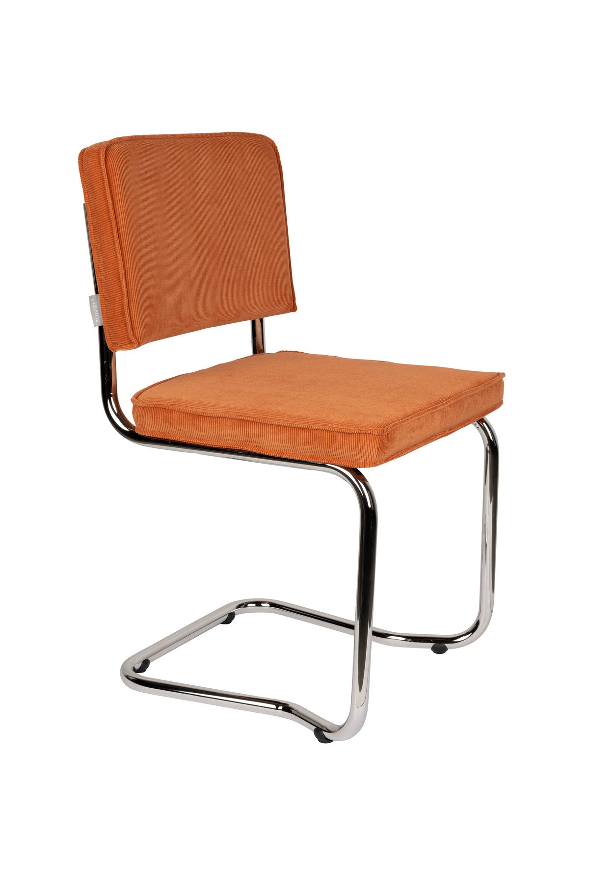 Stuhl Ridge in orange präsentiert im Onlineshop von KAQTU Design AG. Stuhl ist von Zuiver