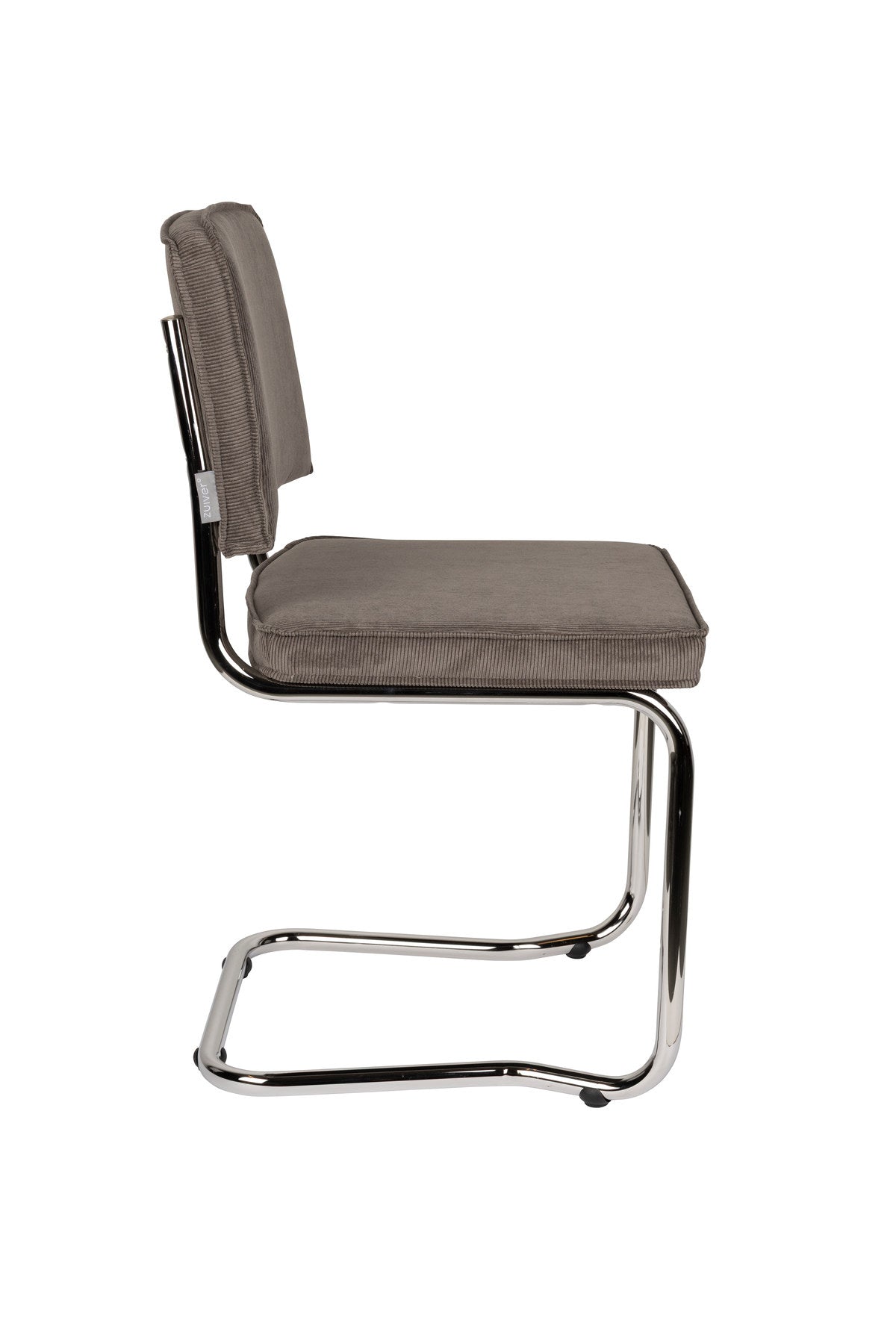 Stuhl Ridge in Dunkelgrau präsentiert im Onlineshop von KAQTU Design AG. Stuhl ist von Zuiver
