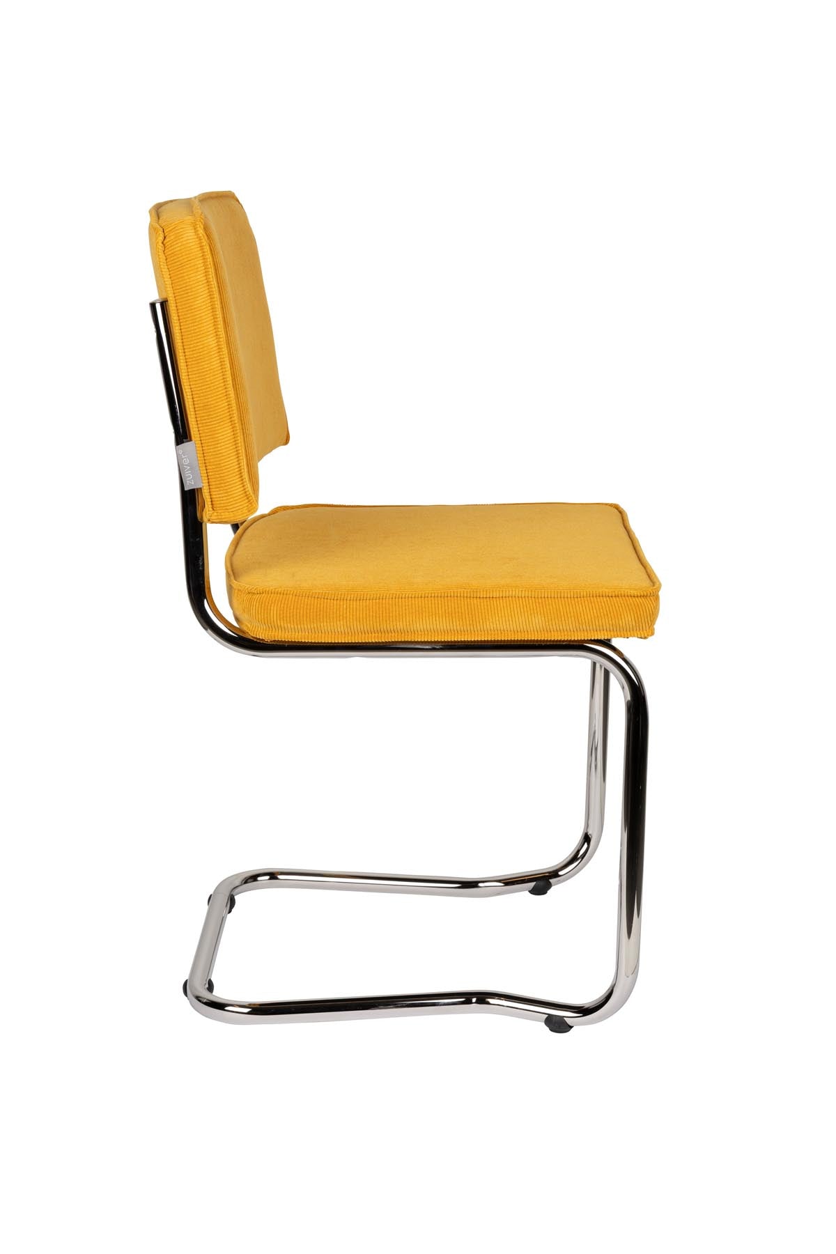 Stuhl Ridge in Gelb präsentiert im Onlineshop von KAQTU Design AG. Stuhl ist von Zuiver