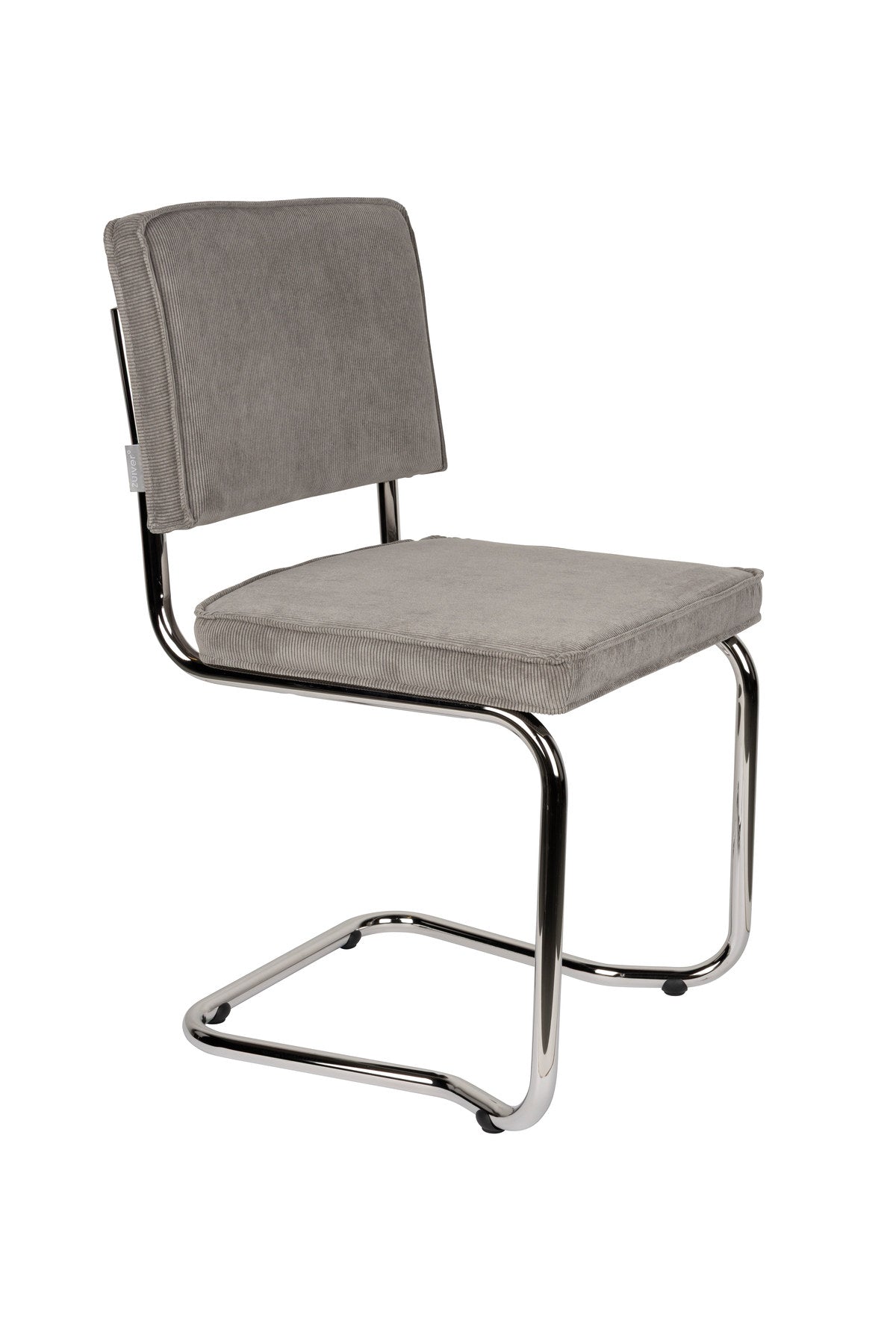 Stuhl Ridge in Grau präsentiert im Onlineshop von KAQTU Design AG. Stuhl ist von Zuiver