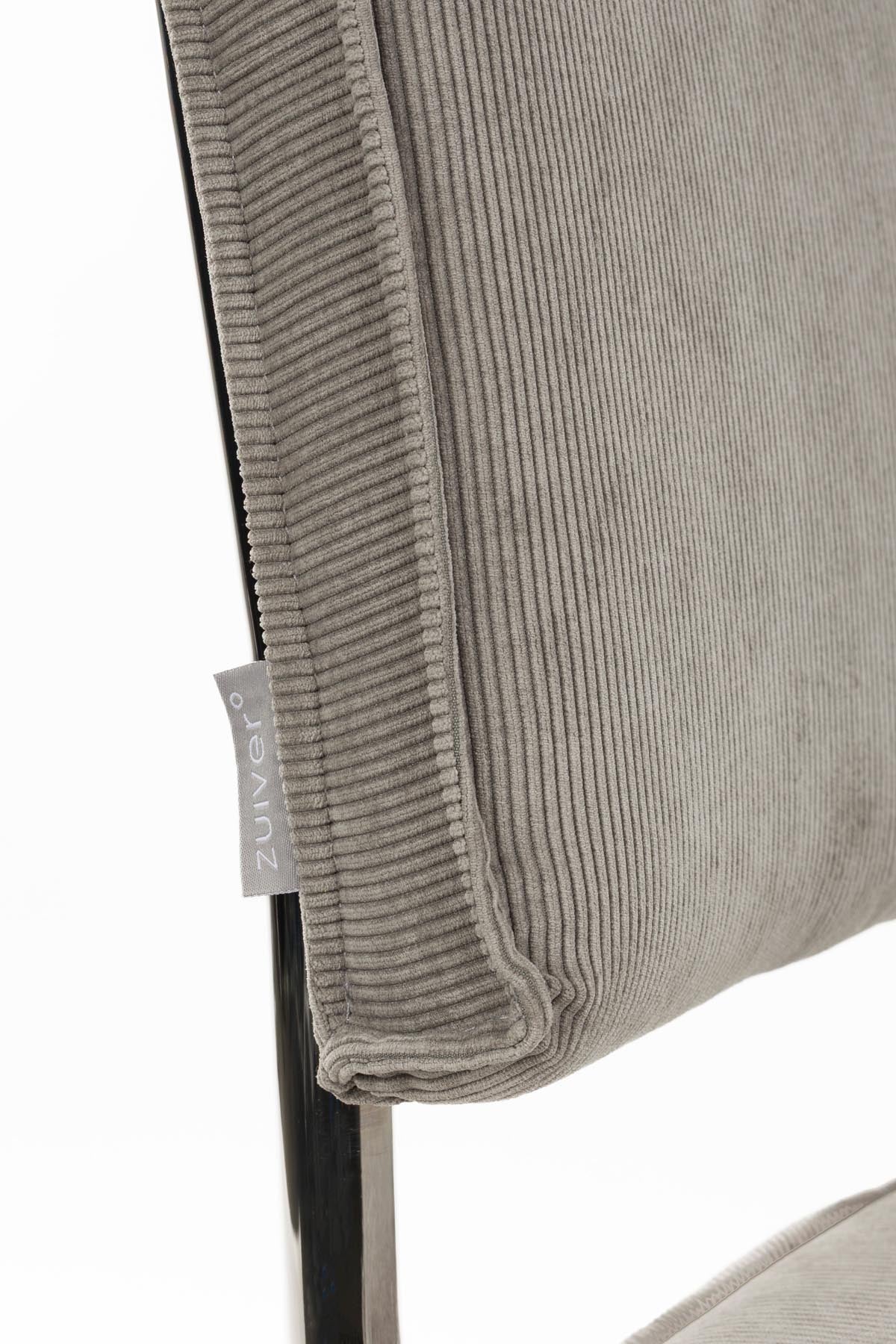 Stuhl Ridge in Grau präsentiert im Onlineshop von KAQTU Design AG. Stuhl ist von Zuiver