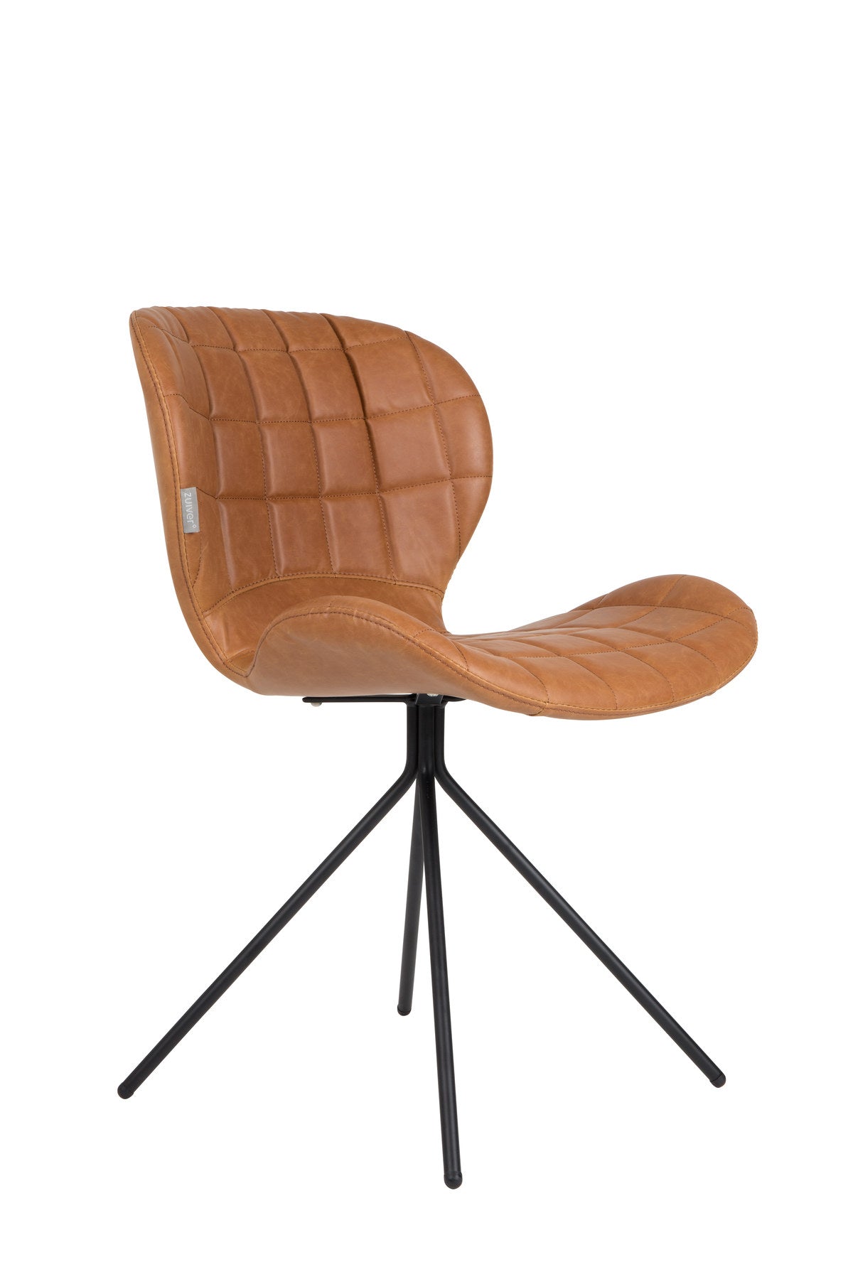 Stuhl OMG LL in Braun präsentiert im Onlineshop von KAQTU Design AG. Stuhl ist von Zuiver