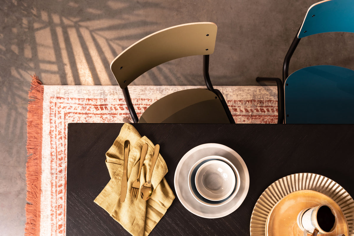 Stuhl Back to School in Olive präsentiert im Onlineshop von KAQTU Design AG. Stuhl ist von Zuiver
