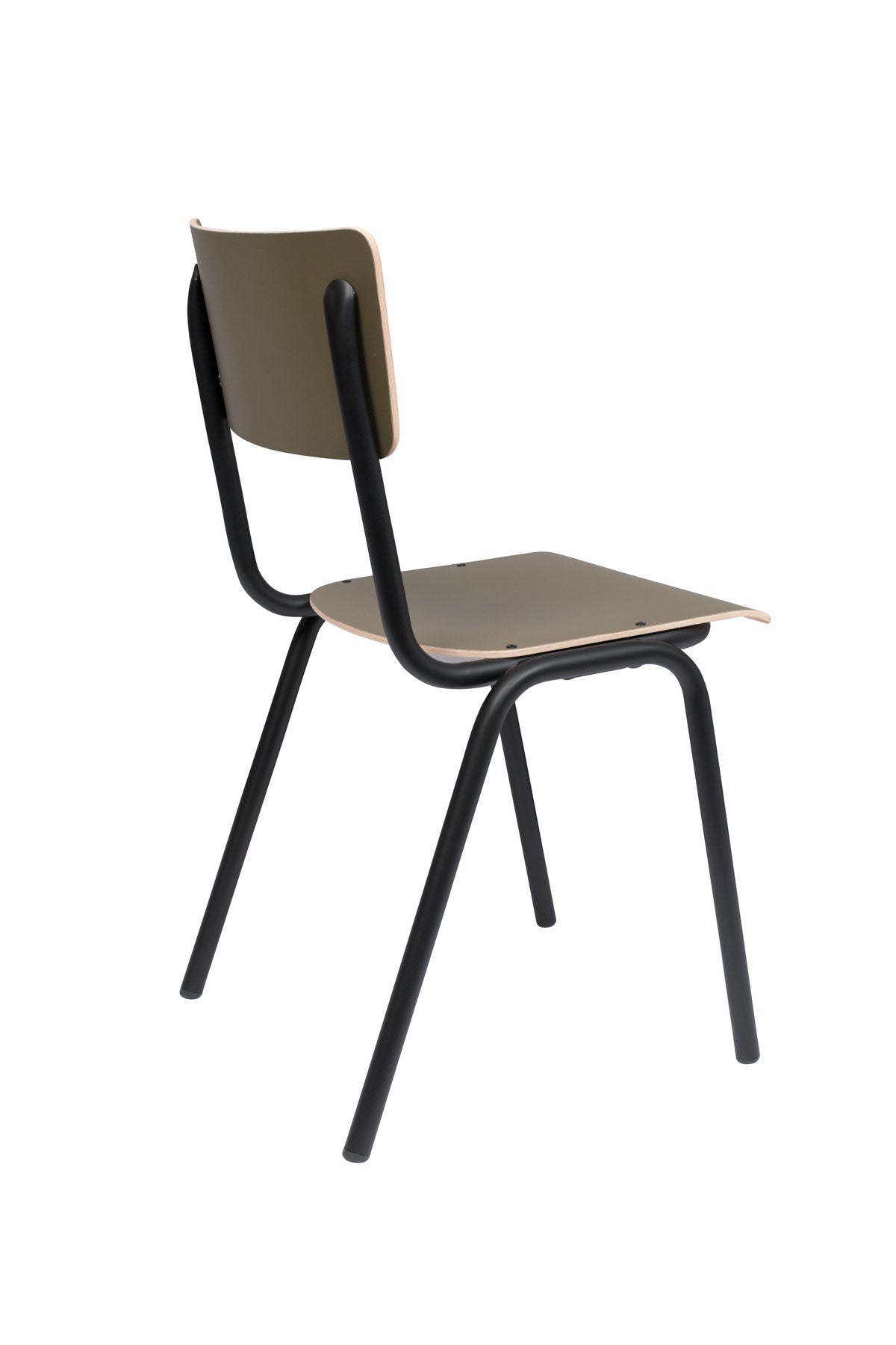 Stuhl Back to School in Olive präsentiert im Onlineshop von KAQTU Design AG. Stuhl ist von Zuiver