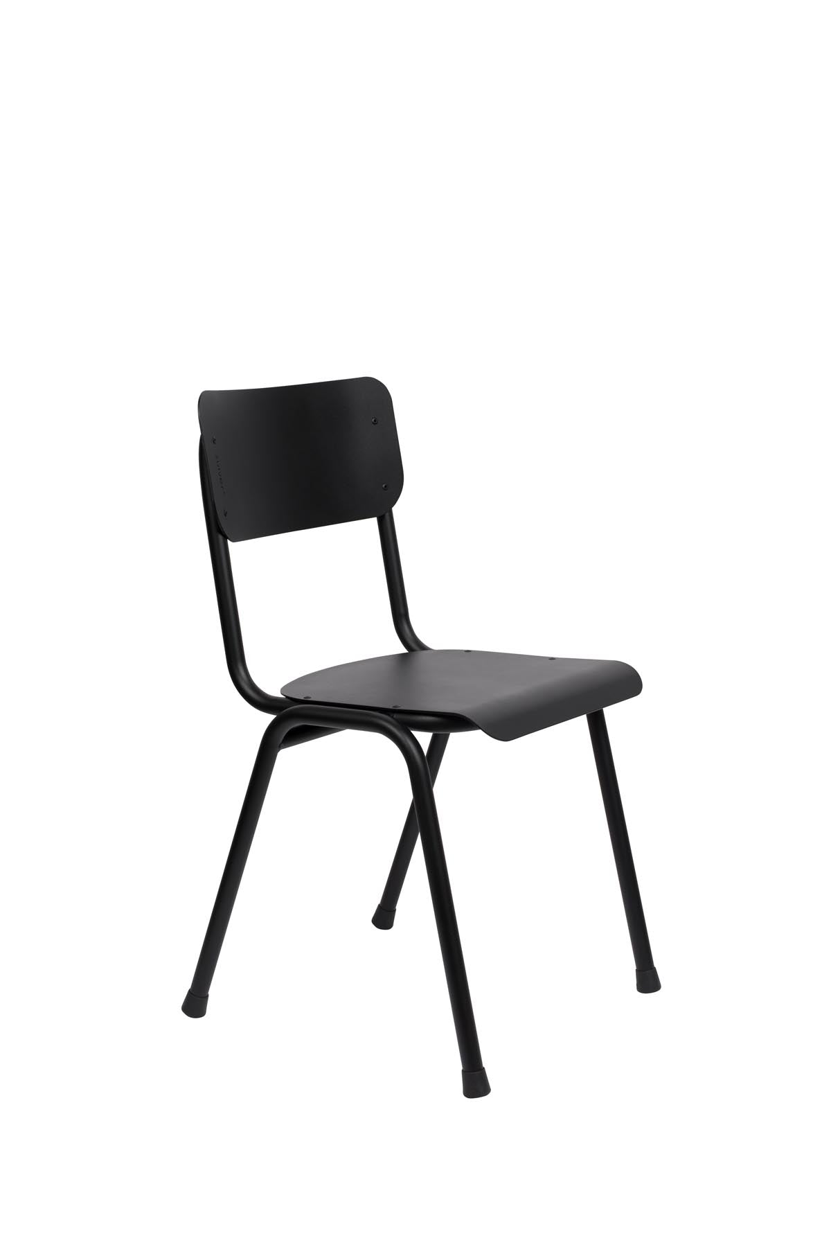 Stuhl Back to School Outdoor in Schwarz präsentiert im Onlineshop von KAQTU Design AG. Stuhl ist von Zuiver