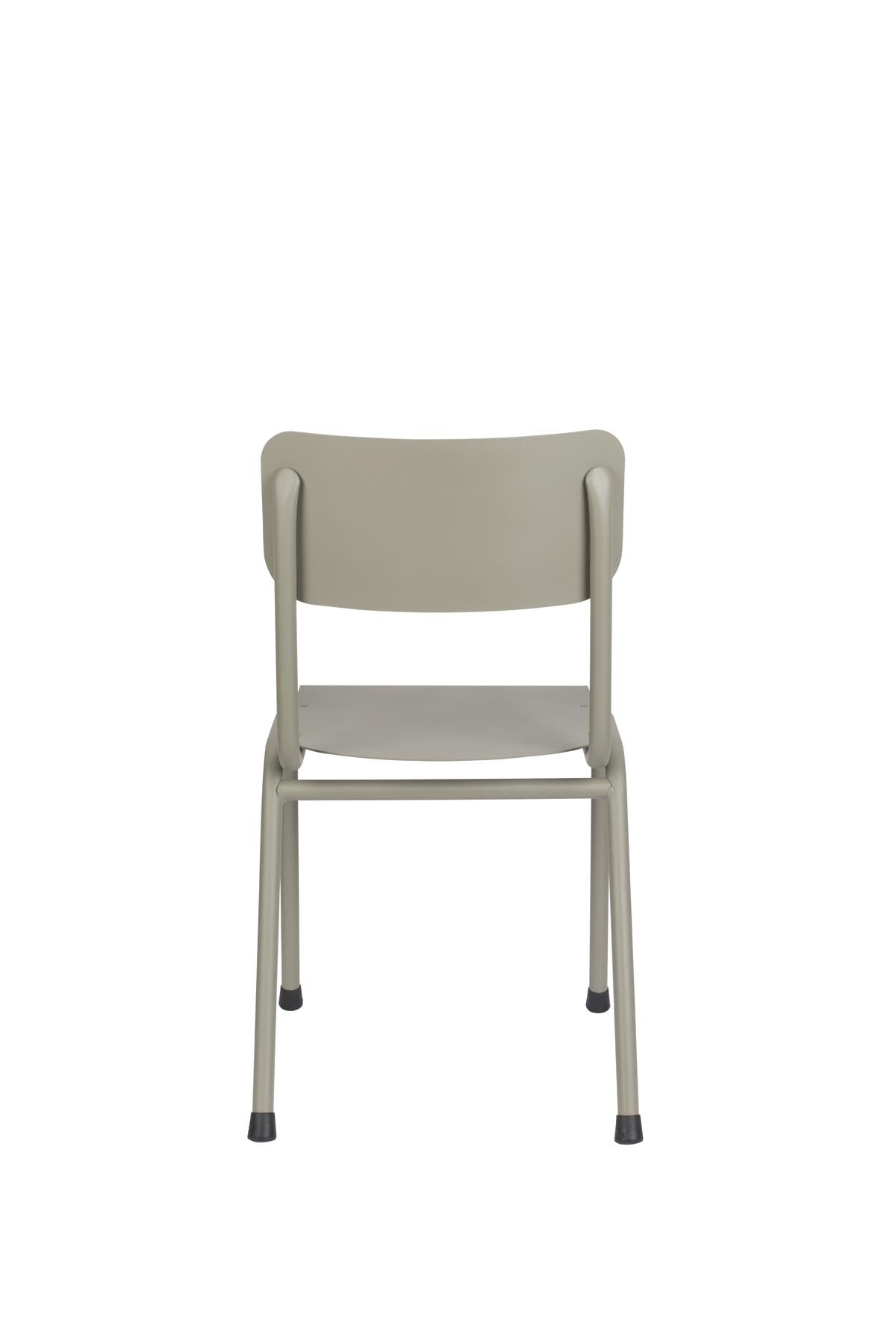 Stuhl Back to School Outdoor in Grau präsentiert im Onlineshop von KAQTU Design AG. Stuhl ist von Zuiver