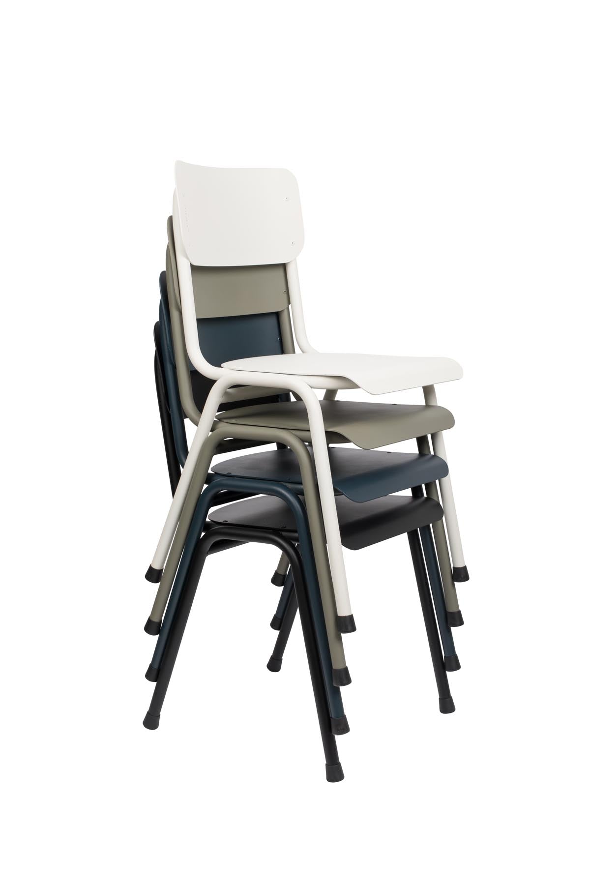 Stuhl Back to School Outdoor in Grau präsentiert im Onlineshop von KAQTU Design AG. Stuhl ist von Zuiver