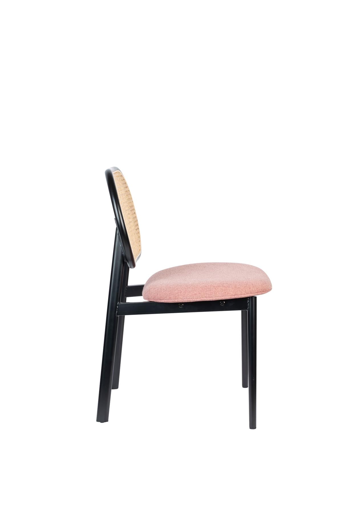 Stuhl Spike in Rosa präsentiert im Onlineshop von KAQTU Design AG. Stuhl ist von Zuiver