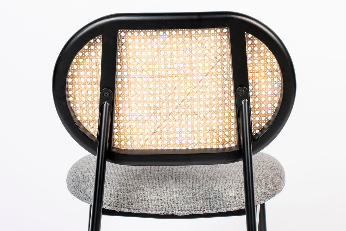 Stuhl Spike in Grau präsentiert im Onlineshop von KAQTU Design AG. Stuhl ist von Zuiver