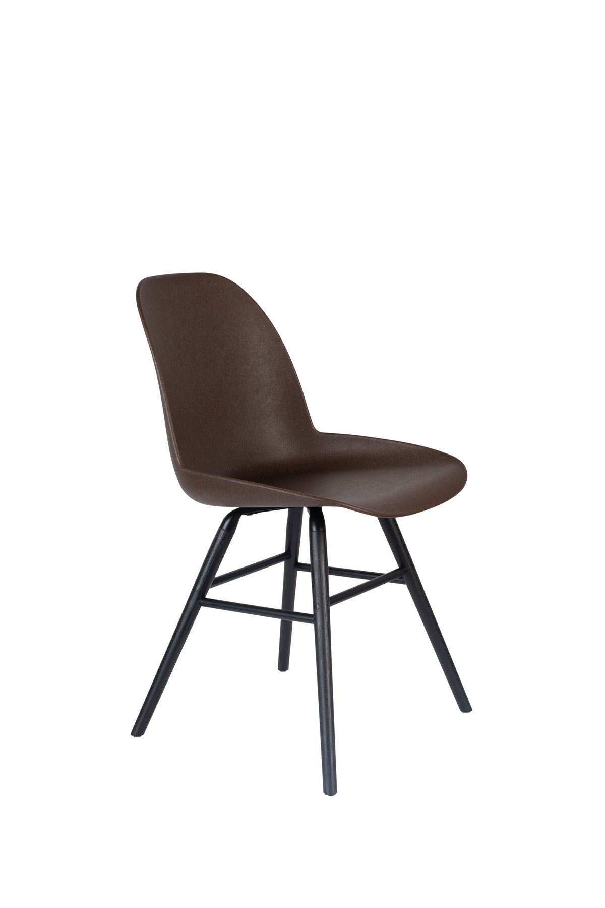Stuhl Albert Kuip in Coffee präsentiert im Onlineshop von KAQTU Design AG. Stuhl ist von Zuiver