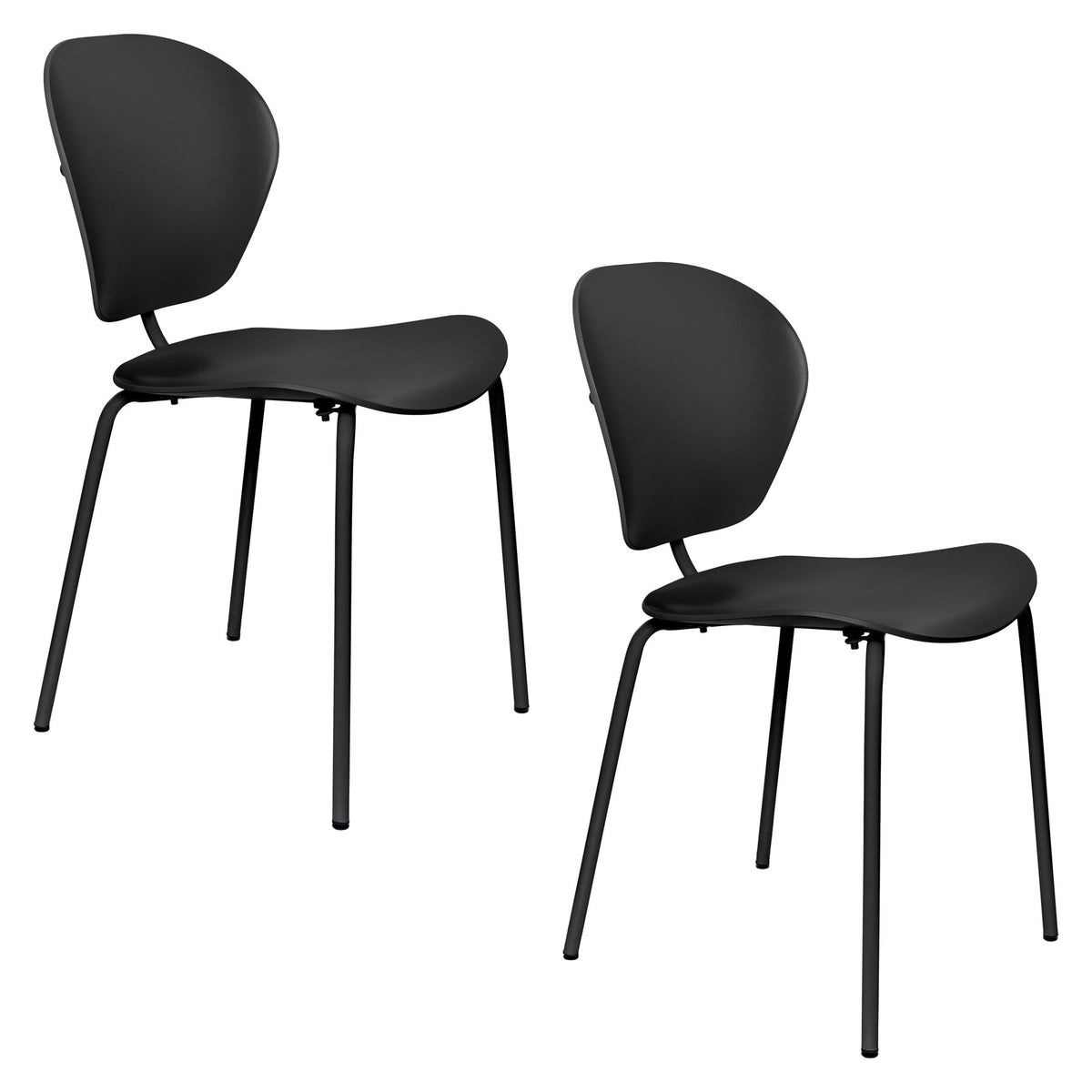 Stuhl The Ocean in Schwarz präsentiert im Onlineshop von KAQTU Design AG. Stuhl ist von Zuiver
