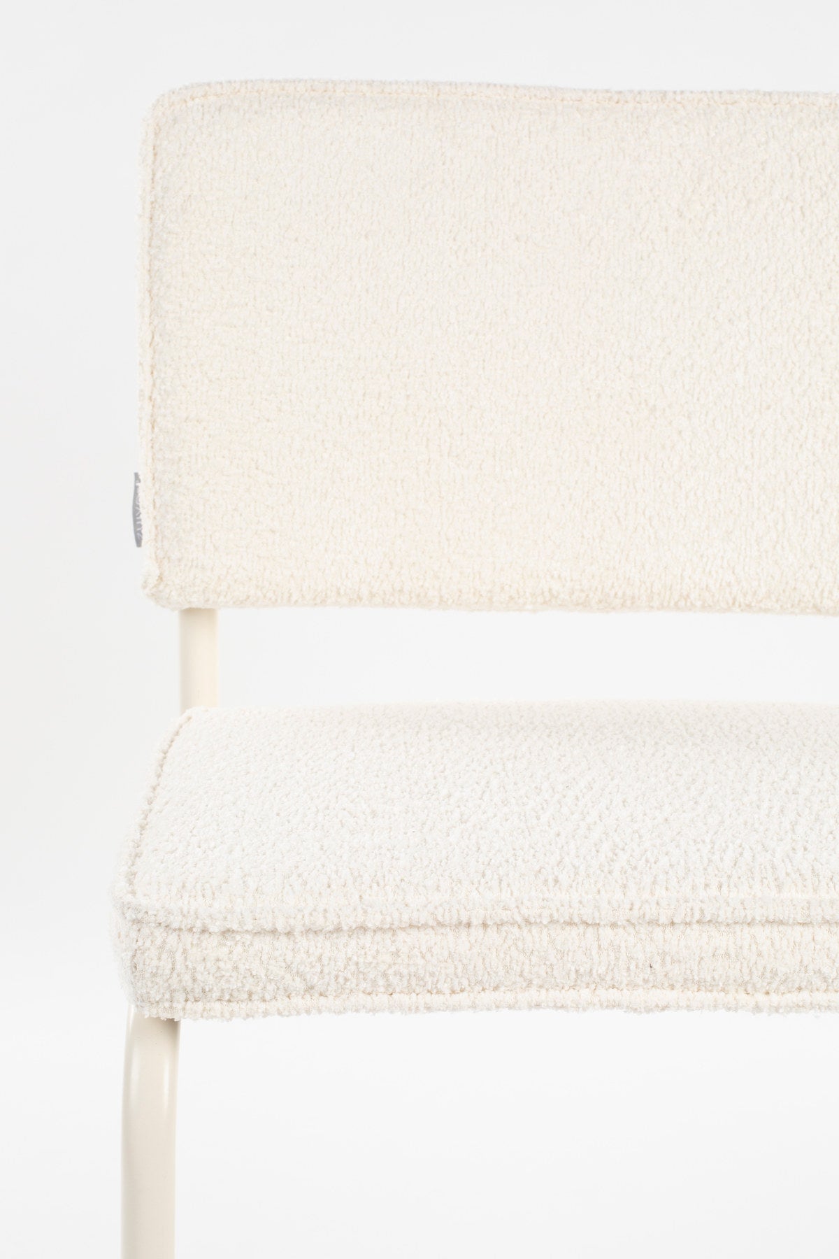 Stuhl Ridge Kink Soft in Off-White präsentiert im Onlineshop von KAQTU Design AG. Stuhl ist von Zuiver