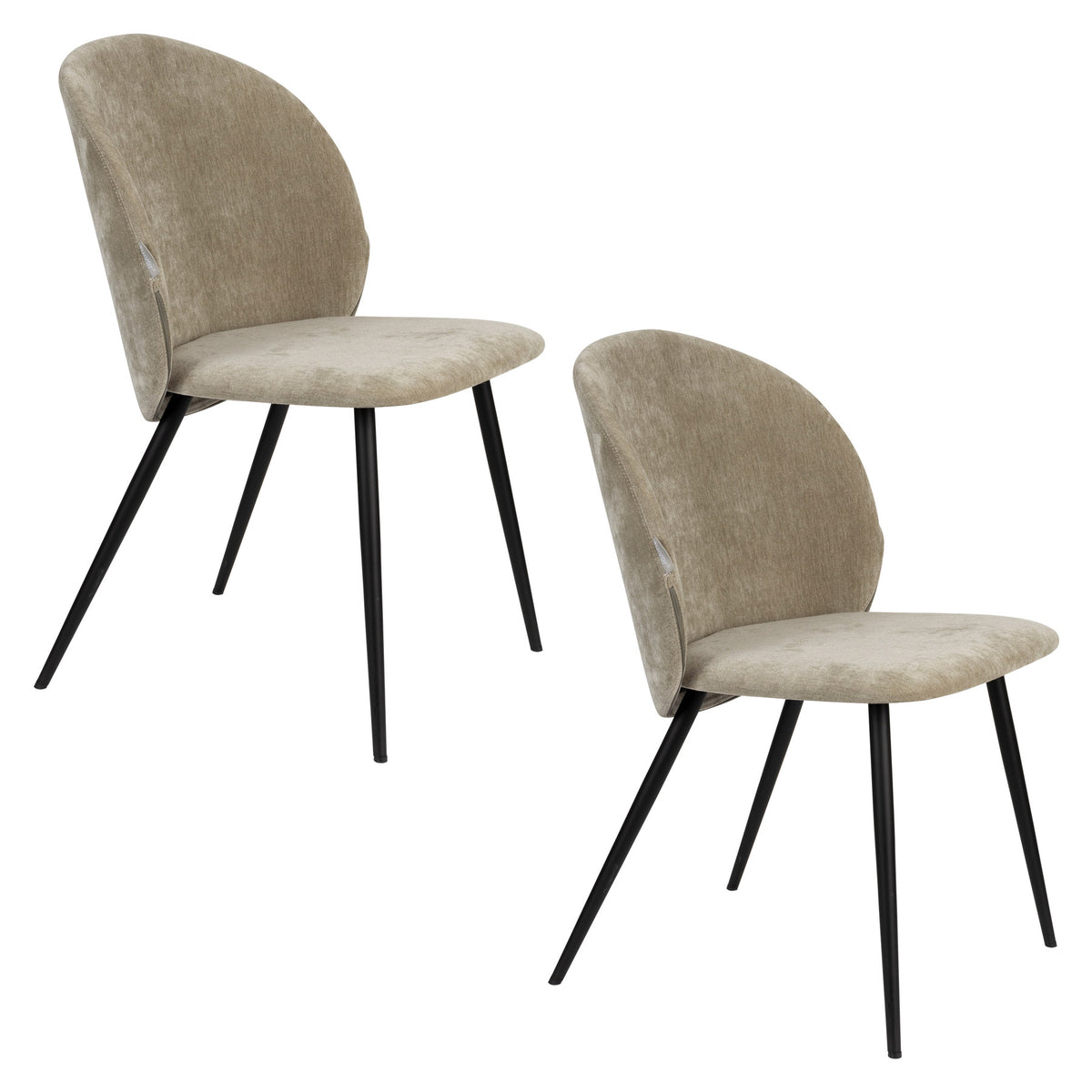 Cozy Stuhl in Moss Green präsentiert im Onlineshop von KAQTU Design AG. Stuhl ist von Zuiver