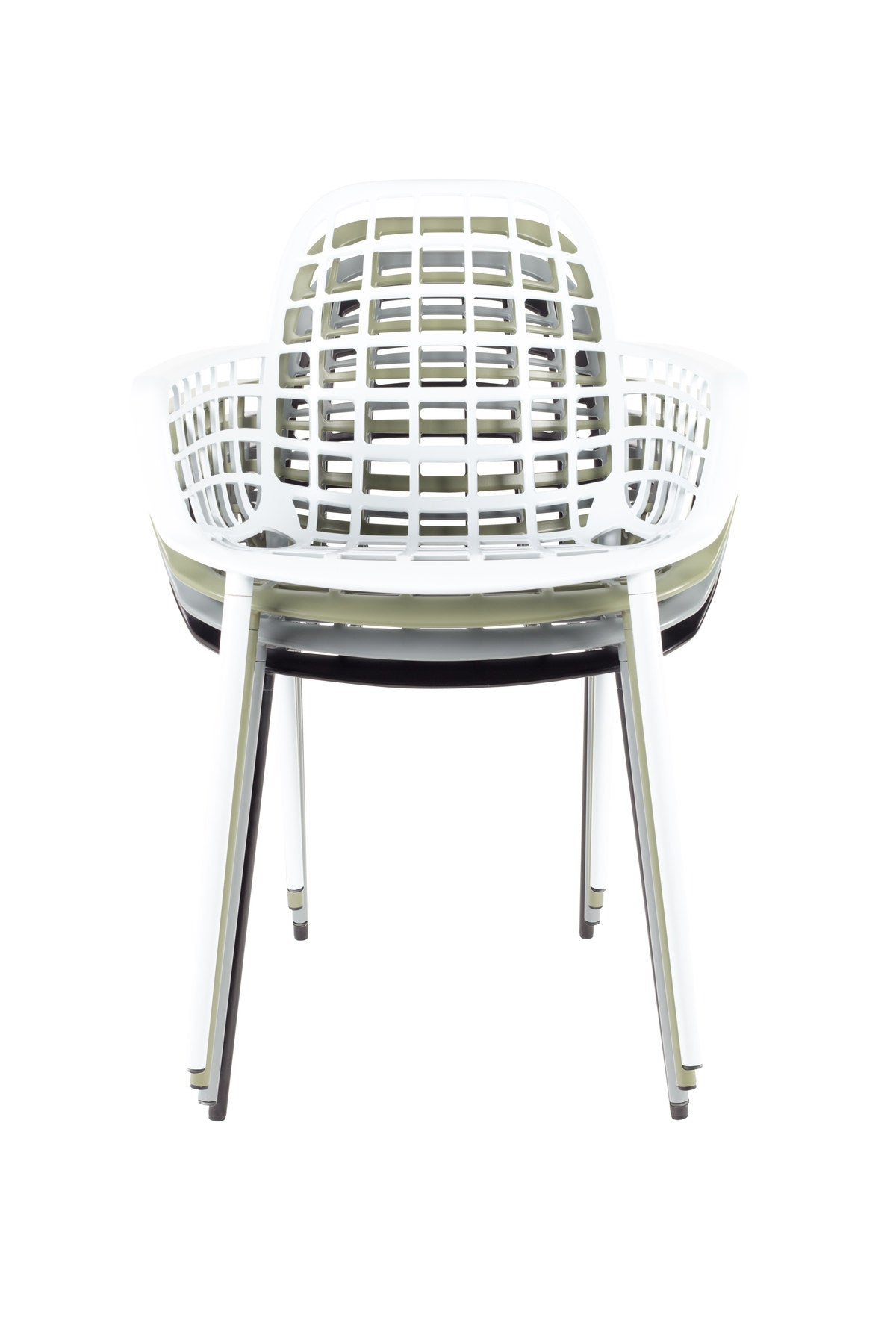 Gartenstuhl mit Armlehne Albert Kuip in Schwarz präsentiert im Onlineshop von KAQTU Design AG. Gartenstuhl mit Armlehnen ist von Zuiver