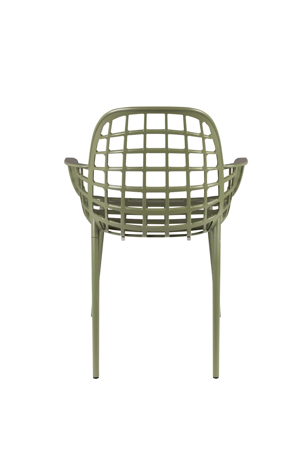 Gartenstuhl mit Armlehne Albert Kuip in Grün präsentiert im Onlineshop von KAQTU Design AG. Gartenstuhl mit Armlehnen ist von Zuiver
