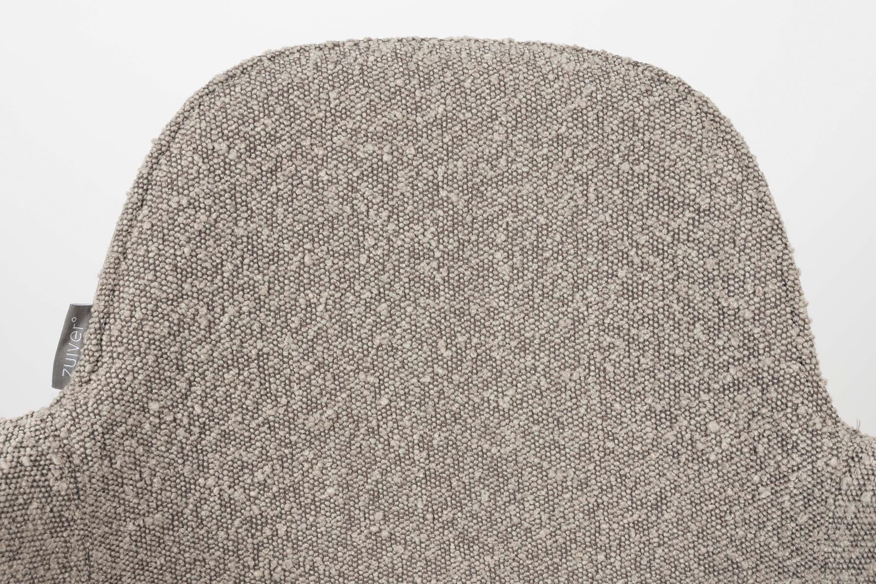 Armlehnstuhl Albert Kuip Swivel  in Taupe präsentiert im Onlineshop von KAQTU Design AG. Dreh-Schalenstuhl mit Armlehnen ist von Zuiver