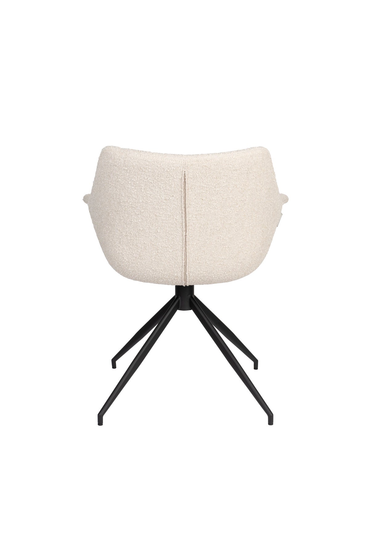Armlehnstuhl Doulton Swivel in Natural präsentiert im Onlineshop von KAQTU Design AG. Dreh-Schalenstuhl mit Armlehnen ist von Zuiver