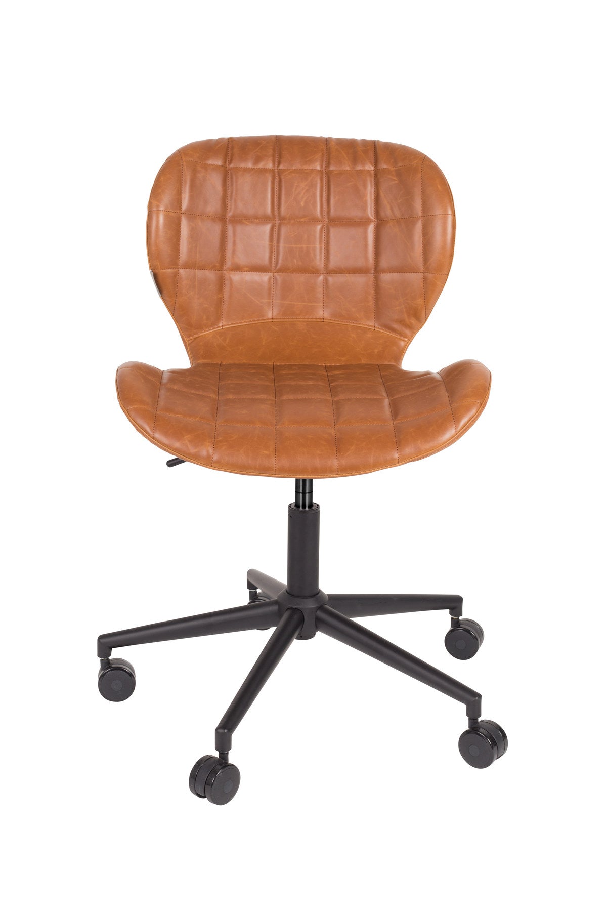 Bürostuhl OMG in Braun präsentiert im Onlineshop von KAQTU Design AG. Bürostuhl ist von Zuiver