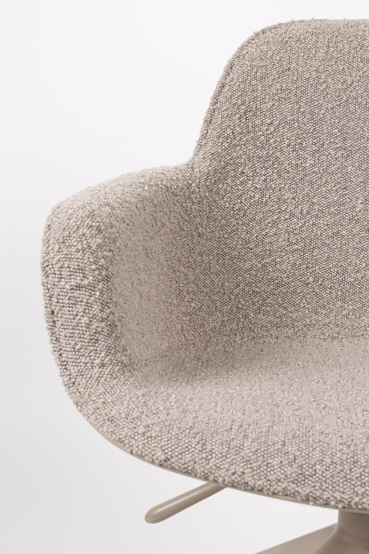 Bürostuhl mit Armlehne Albert Kuip in Taupe präsentiert im Onlineshop von KAQTU Design AG. Bürostuhl mit Armlehne ist von Zuiver