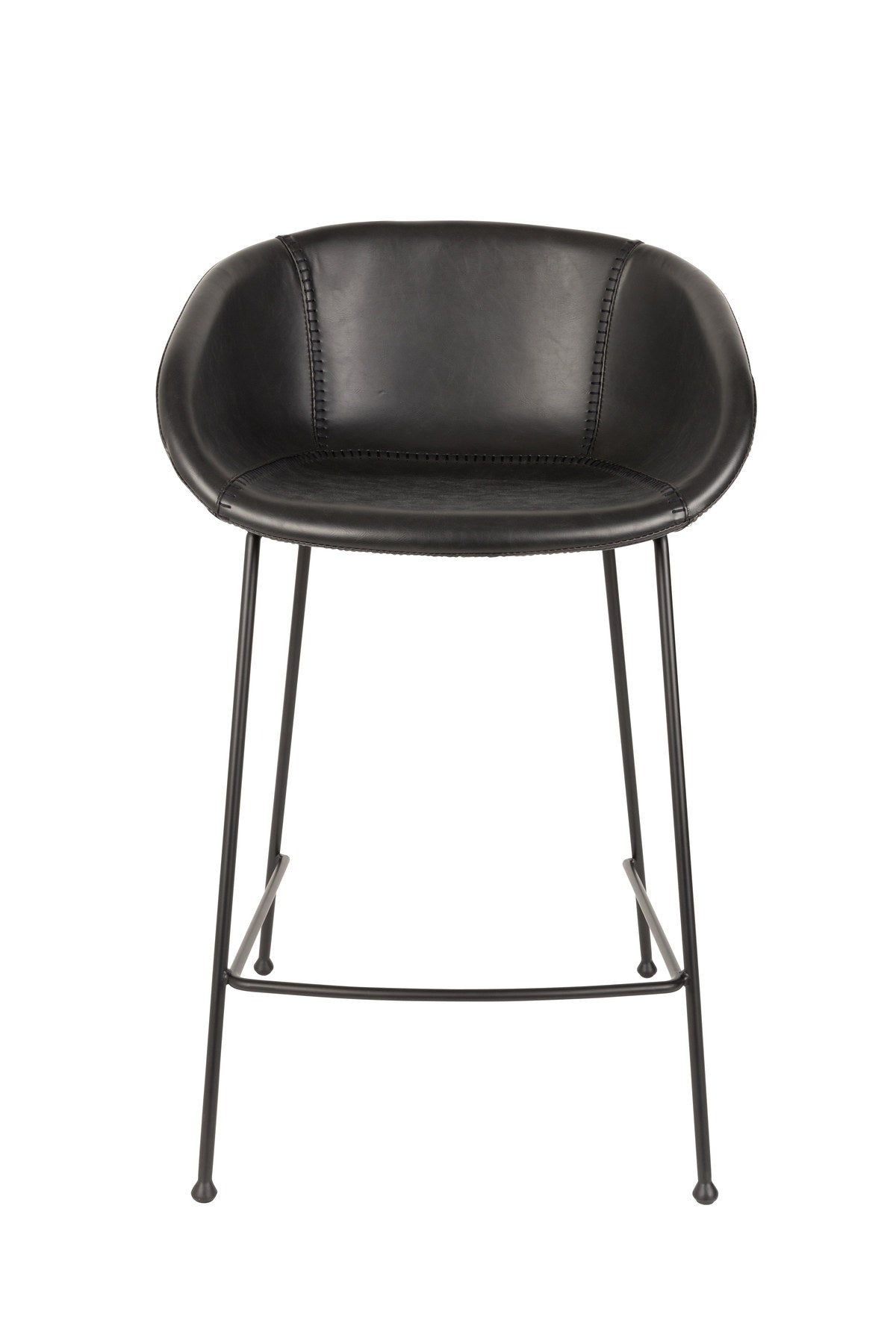 Barstuhl Feston in Schwarz präsentiert im Onlineshop von KAQTU Design AG. Barstuhl ist von Zuiver