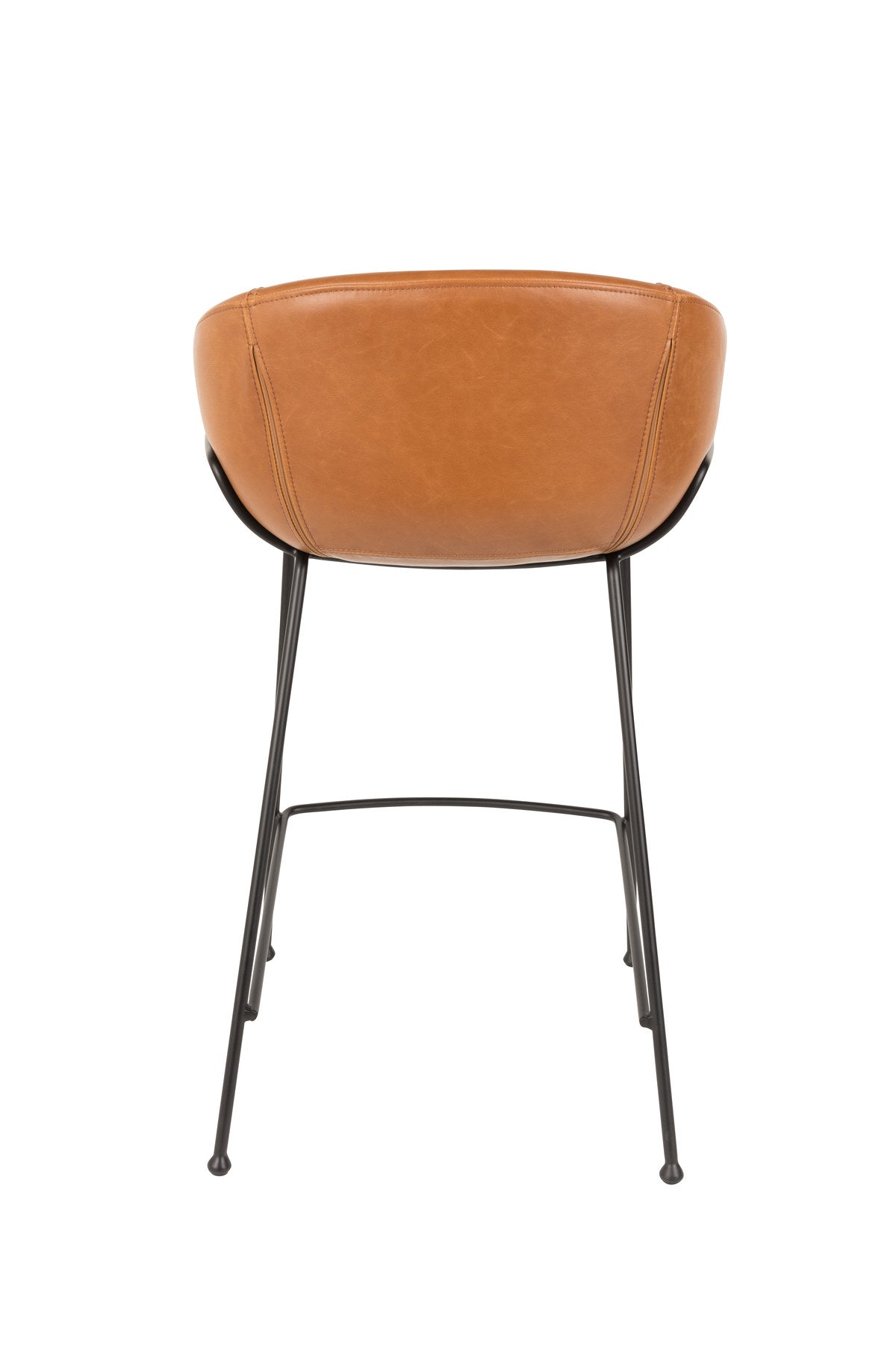 Barstuhl Feston in Braun präsentiert im Onlineshop von KAQTU Design AG. Barstuhl ist von Zuiver