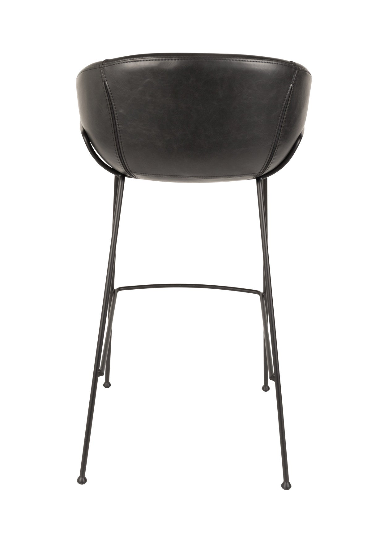 Barstuhl Feston in Schwarz präsentiert im Onlineshop von KAQTU Design AG. Barstuhl ist von Zuiver