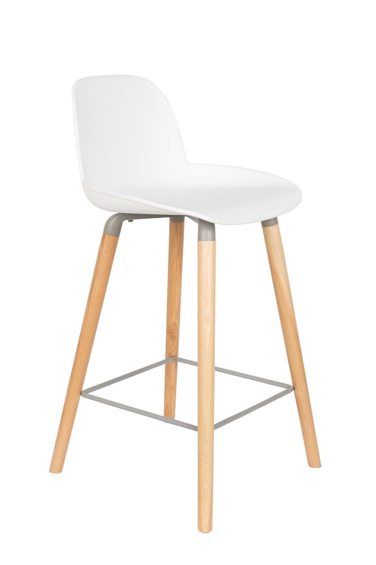 Barstuhl Albert Kuip in Weiss präsentiert im Onlineshop von KAQTU Design AG. Barstuhl ist von Zuiver