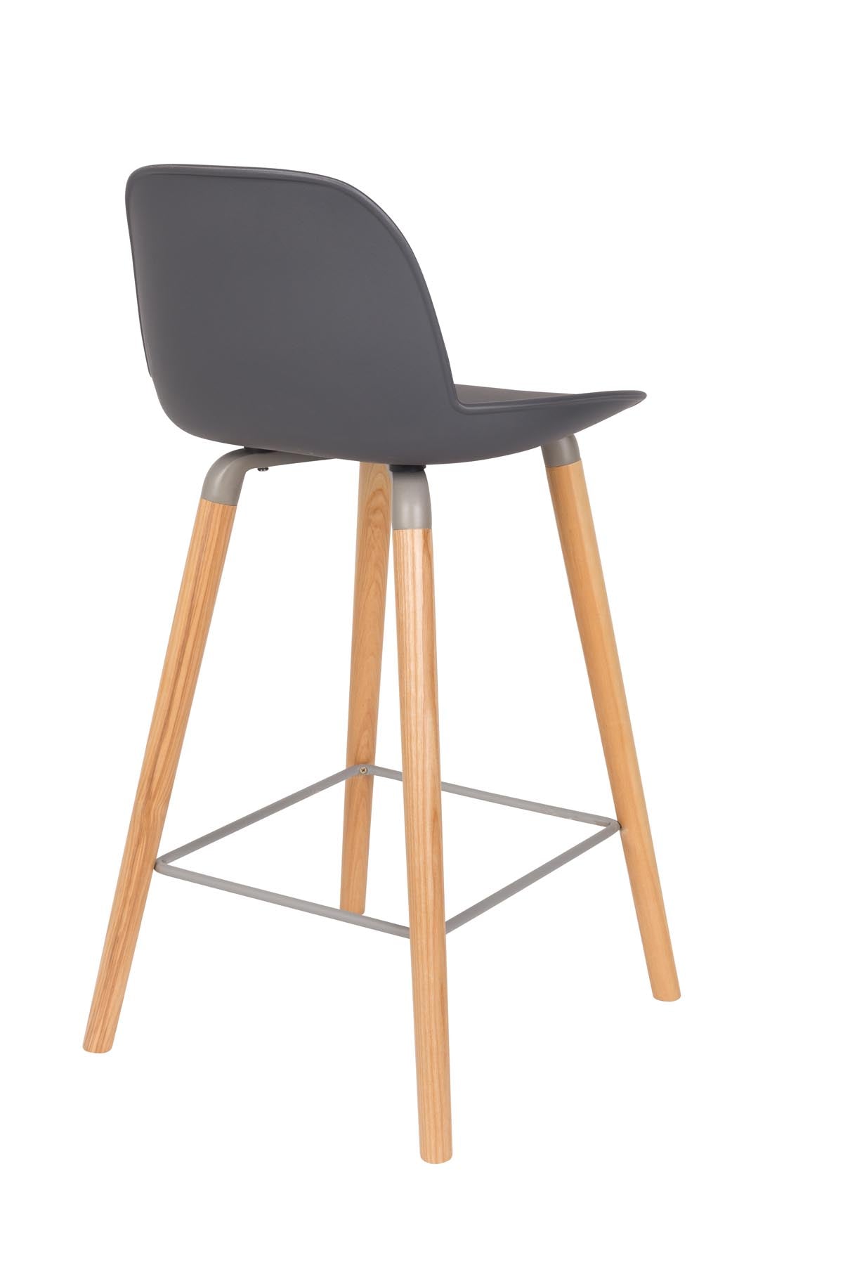 Barstuhl Albert Kuip in Grau präsentiert im Onlineshop von KAQTU Design AG. Barstuhl ist von Zuiver