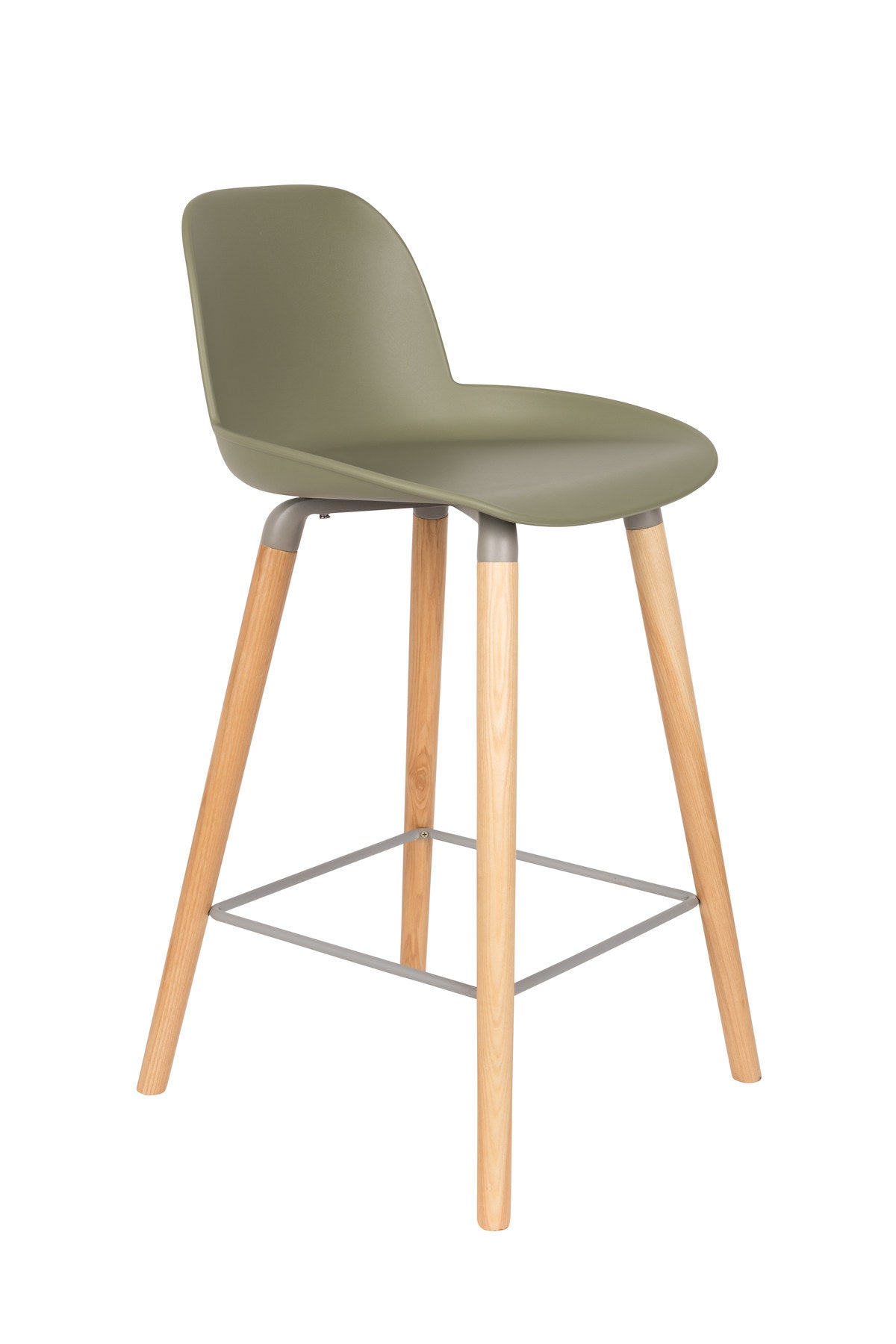 Barstuhl Albert Kuip in Grün präsentiert im Onlineshop von KAQTU Design AG. Barstuhl ist von Zuiver