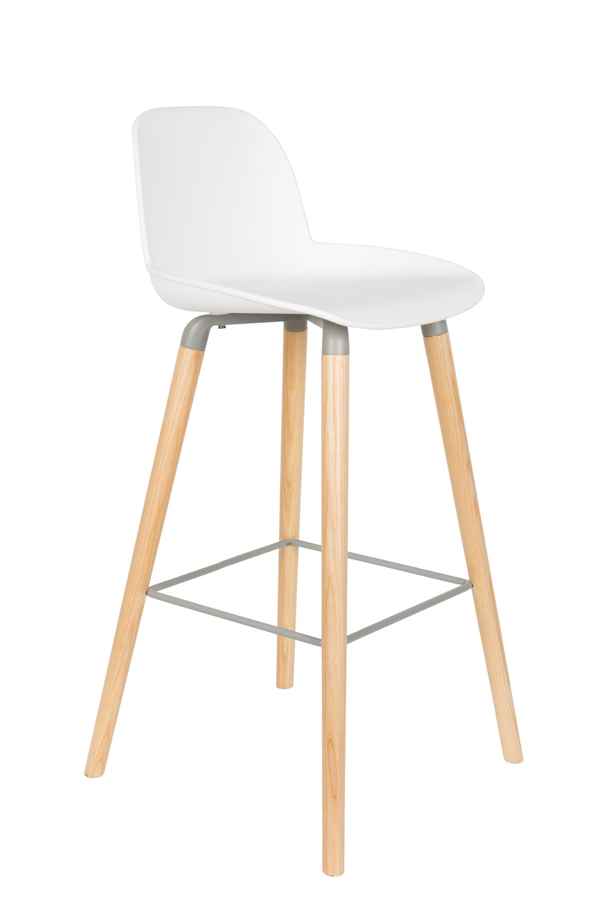 Barstuhl Albert Kuip in Weiss präsentiert im Onlineshop von KAQTU Design AG. Barstuhl ist von Zuiver