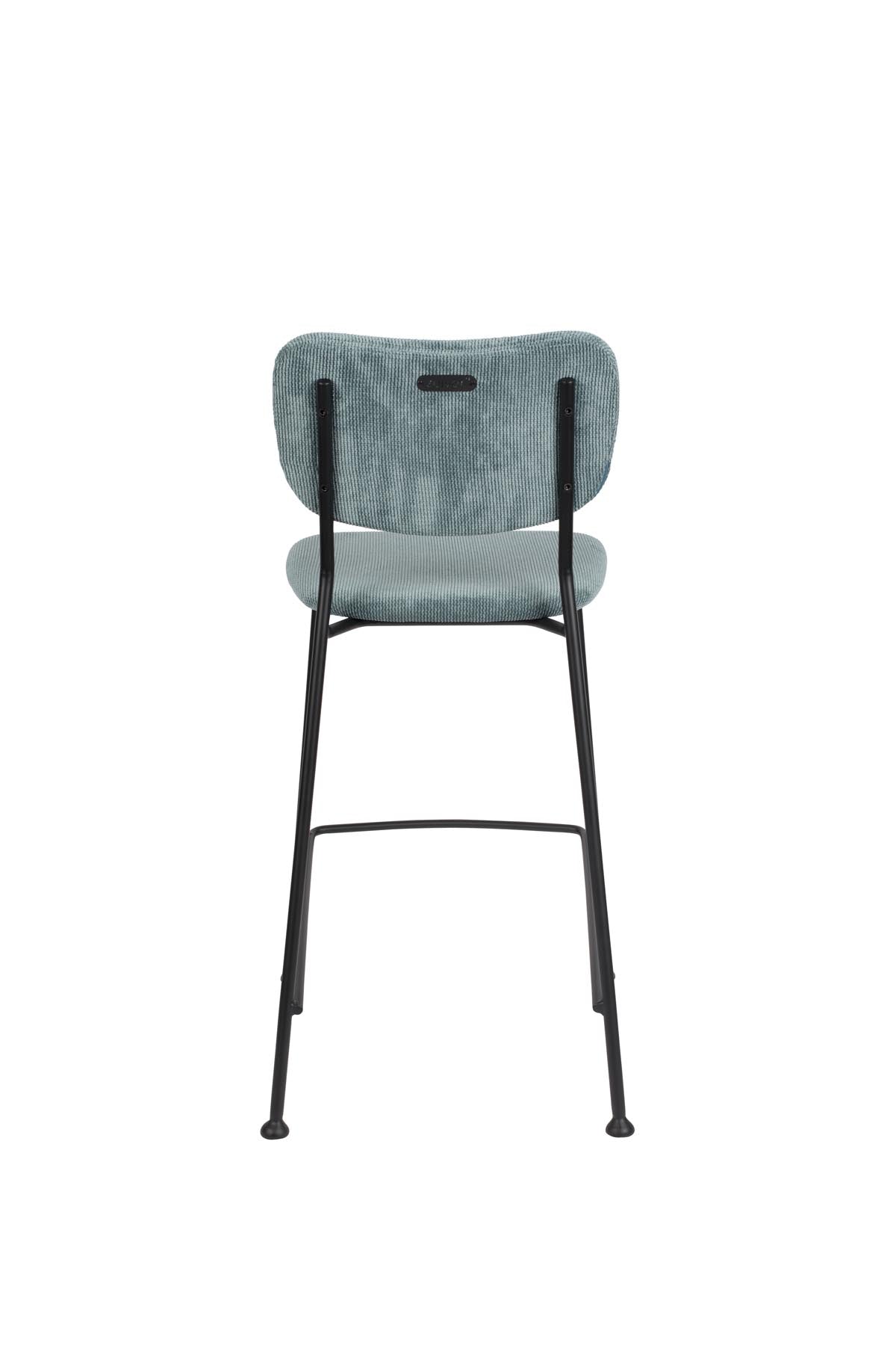 Barstuhl Benson in Blau präsentiert im Onlineshop von KAQTU Design AG. Barstuhl ist von Zuiver