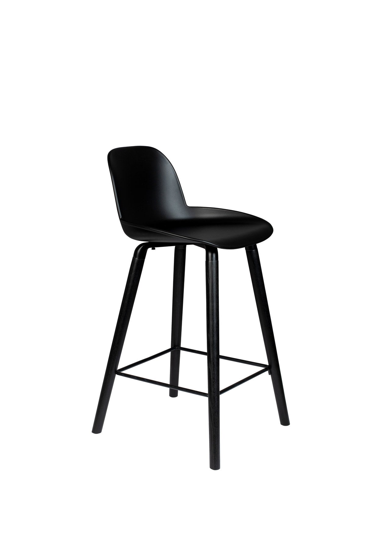 Barstuhl Albert Kuip in Schwarz präsentiert im Onlineshop von KAQTU Design AG. Barstuhl ist von Zuiver