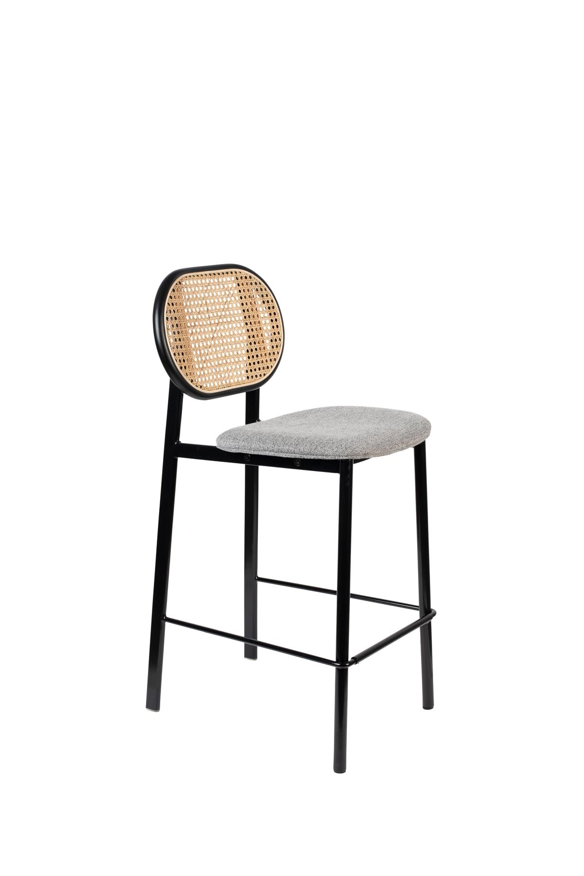 Barstuhl Spike in Grau präsentiert im Onlineshop von KAQTU Design AG. Barstuhl ist von Zuiver
