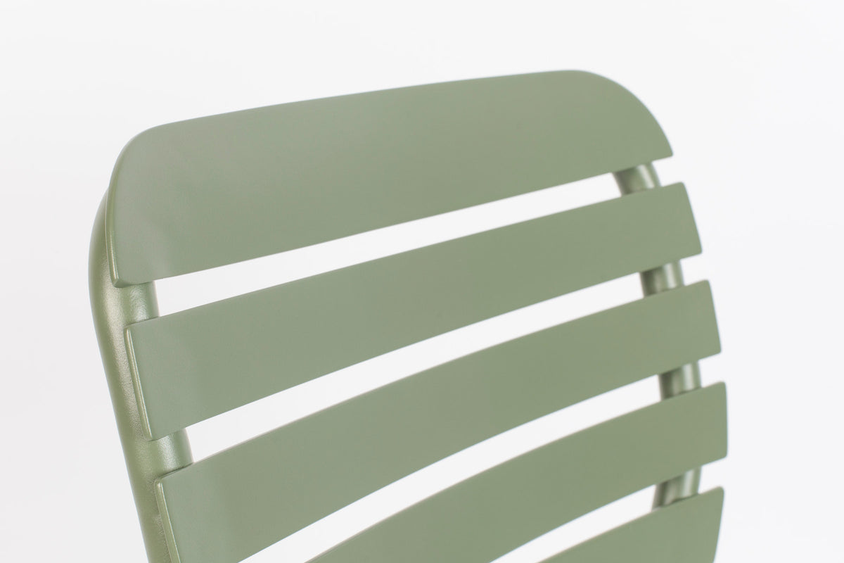 Gartenstuhl Vondel in Grün präsentiert im Onlineshop von KAQTU Design AG. Gartenstuhl ist von Zuiver