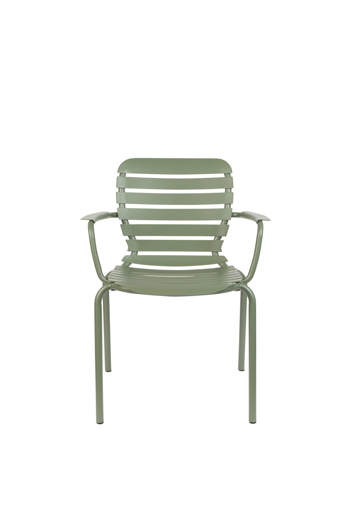 Gartenstuhl mit Armlehne Vondel in Grün präsentiert im Onlineshop von KAQTU Design AG. Gartenstuhl mit Armlehnen ist von Zuiver