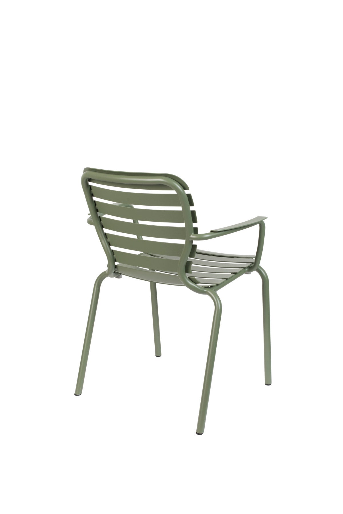 Gartenstuhl mit Armlehne Vondel in Grün präsentiert im Onlineshop von KAQTU Design AG. Gartenstuhl mit Armlehnen ist von Zuiver