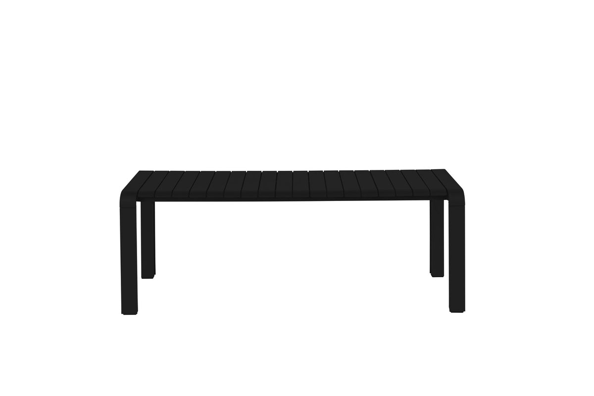 Gartenbank Vondel in Schwarz präsentiert im Onlineshop von KAQTU Design AG. Gartenbank ist von Zuiver