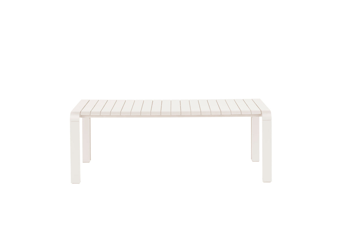 Gartenbank Vondel in Weiss präsentiert im Onlineshop von KAQTU Design AG. Gartenbank ist von Zuiver