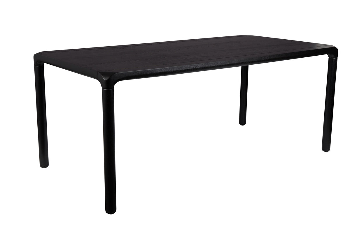Tisch Storm in Schwarz präsentiert im Onlineshop von KAQTU Design AG. Esstisch ist von Zuiver