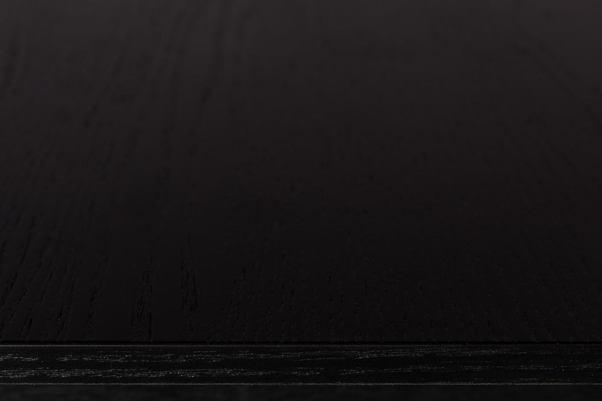 Tisch Glimps in Schwarz präsentiert im Onlineshop von KAQTU Design AG. Esstisch ist von Zuiver