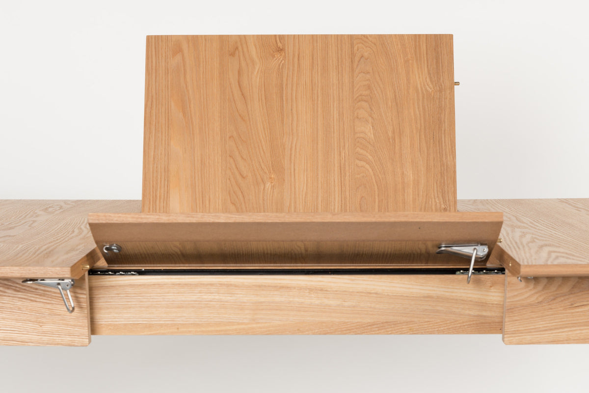 Tisch Glimps in Natur präsentiert im Onlineshop von KAQTU Design AG. Esstisch ist von Zuiver